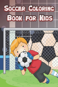 Soccer Coloring Book for Kids