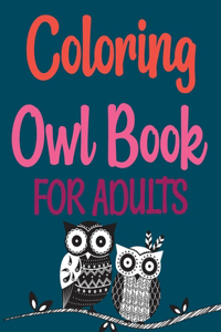 Coloring Owl Book For Adults