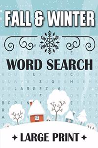 Fall and Winter Word Search