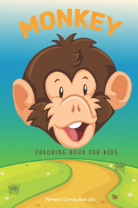 Monkey Coloring Book For Kids