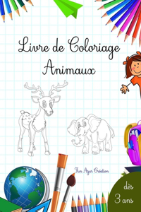 Livre de Coloriage d'Animaux