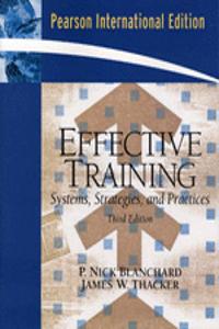 Effective Training