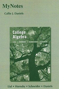 Mynotes for College Algebra Plus Mylab Math -- Access Card Package