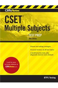 Cliffsnotes CSET Multiple Subjects