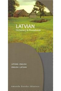 Latvian-English/English-Latvian Dictionary & Phrasebook