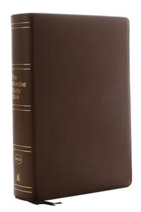 Nkjv, Wiersbe Study Bible, Genuine Leather, Brown, Indexed, Comfort Print