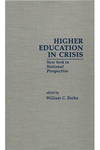 Higher Education in Crisis