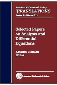 Selected Papers on Analysis and Differential Equations