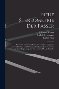 Neue Stereometrie Der Fässer