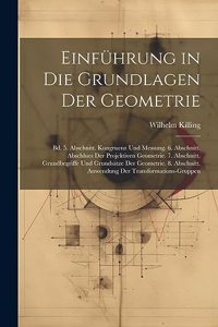 Einführung in Die Grundlagen Der Geometrie