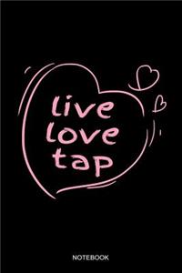 Live Love Tap Notebook