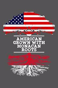 American Grown With Monacan Roots: 6x9 Journal Gift For Monacan Roots From Monaco