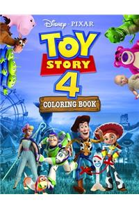Toy Story 4 Coloring Book