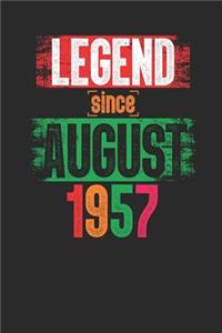 Legend Since August 1957