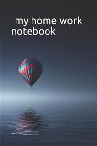 My Home work Note Book