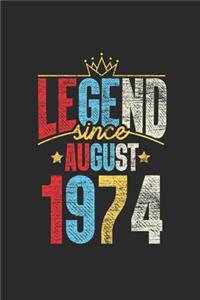 Legend Since August 1974