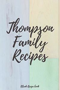 Thompson Family Recipes