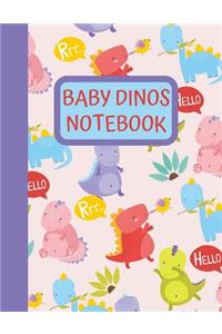 Baby Dinos Notebook