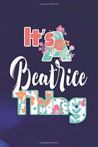 It's Beatrice Thing