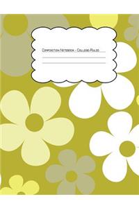 Composition Notebook College Ruled