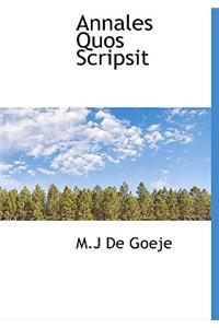 Annales Quos Scripsit