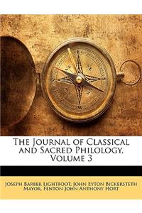 The Journal of Classical and Sacred Philology, Volume 3