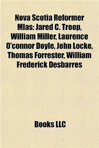 Nova Scotia Reformer Mlas