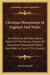 Christian Monuments in England and Wales