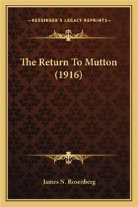 Return to Mutton (1916) the Return to Mutton (1916)
