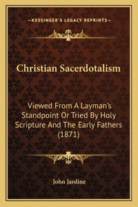 Christian Sacerdotalism