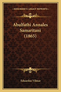 Abulfathi Annales Samaritani (1865)