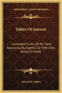 Tables Of Interest
