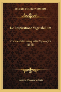 De Respiratione Vegetabilium