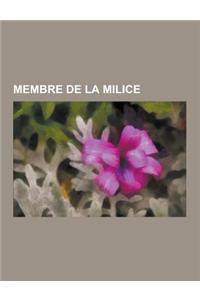 Membre de la Milice
