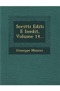 Scritti Editi E Inedit, Volume 14...