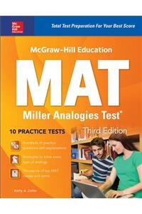 McGraw-Hill Education MAT Miller Analogies Test, Third Edition