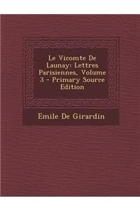 Le Vicomte de Launay