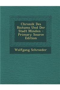 Chronik Des Bistums Und Der Stadt Minden