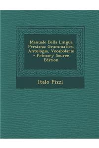 Manuale Della Lingua Persiana