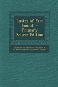 Lustra of Ezra Pound
