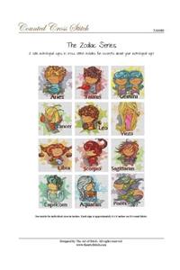 The Zodiac Series Cross Stitch Book