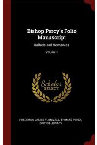 Bishop Percy's Folio Manuscript