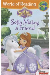 World of Reading: Sofia the First Sofia Makes a Friend: Pre-Level 1