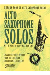 RUBANK BOOK OF ALTO SAXOPHONE SOLOS EASY