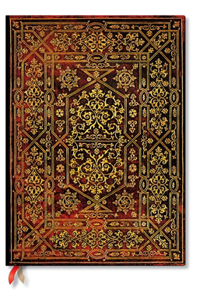 Paperblanks Evangeline Carta Condé Hardcover Grande Unlined Elastic Band Closure 128 Pg 120 GSM
