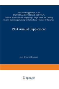 1974 Annual Supplement