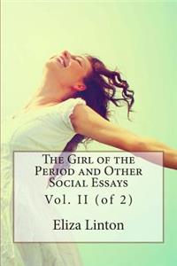 Girl of the Period and Other Social Essays