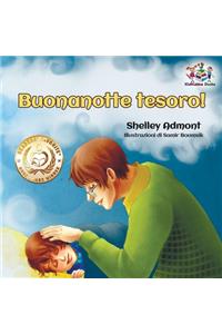 Buonanotte tesoro! (Italian Book for Kids)