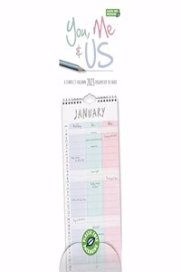 You, Me and Us Slim Planner Calendar 2023