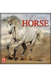 2019 the Spirited Horse 16-Month Wall Calendar: By Sellers Publishing